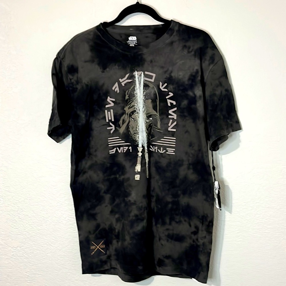Disney Parks Star Wars Darth Vader Tie Dye Shirt L